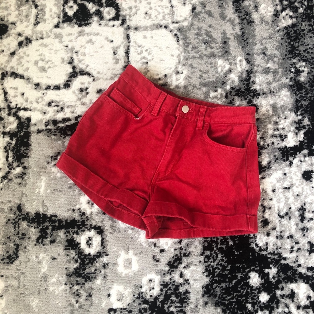 American Apparel High-Waisted Shorts